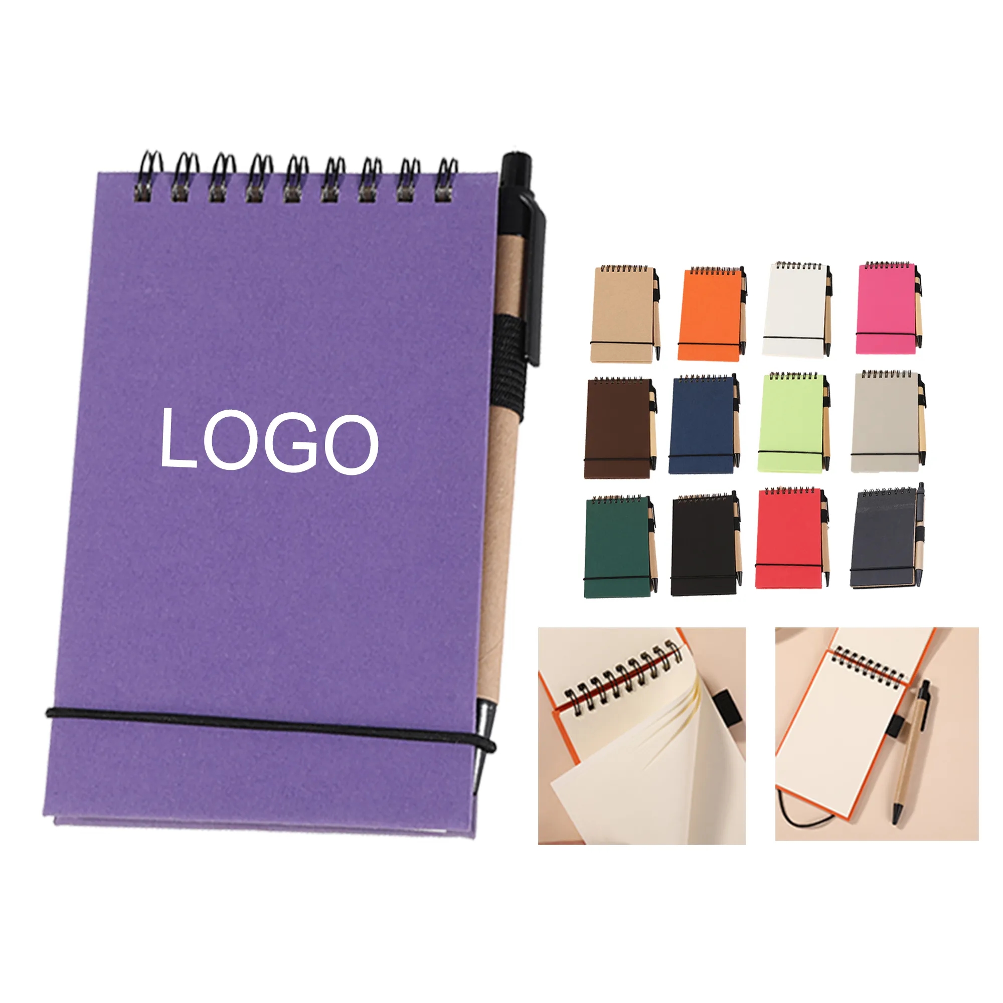 A7 Pocket Notebook PU Leather 4
