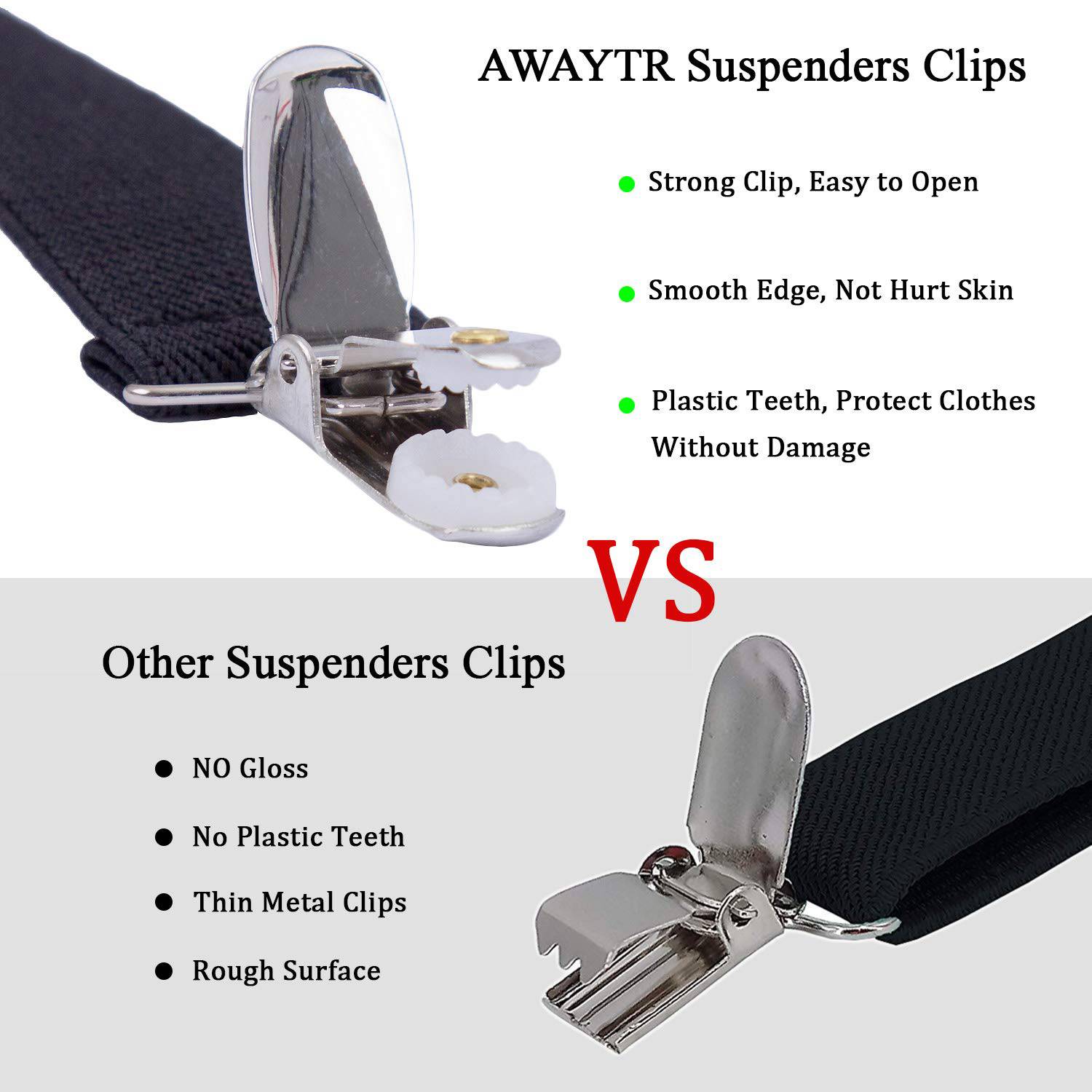 Adjustable ElastiSolid Strong Clips Braces 2