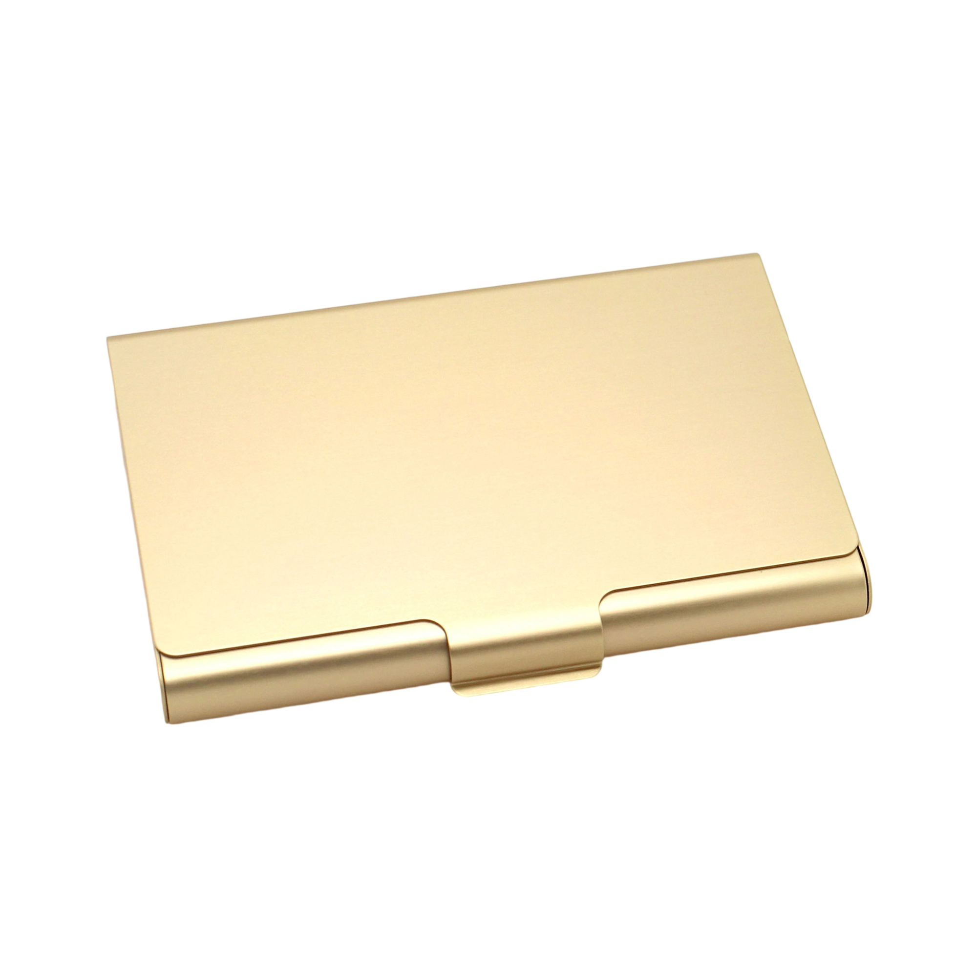 Aluminum Alloy Slim Business Card Case Pocket Size With Snap Lid 5