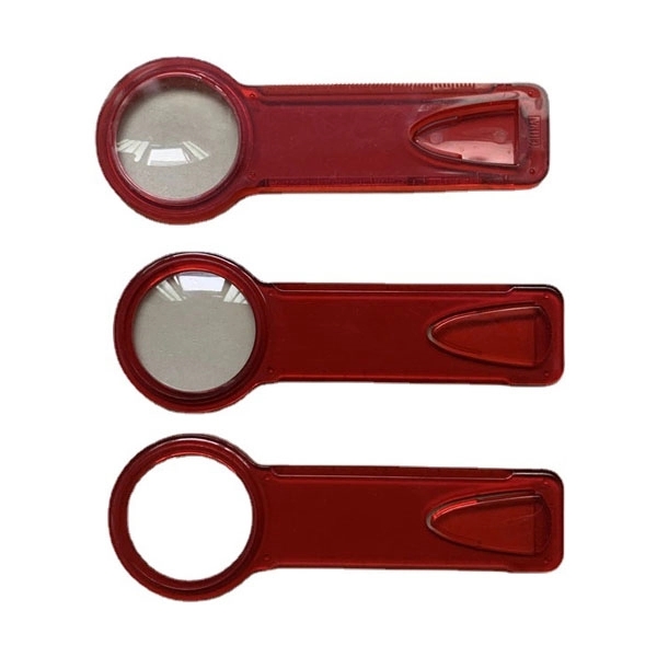 Bookmark With Magnifier & Ruler 8