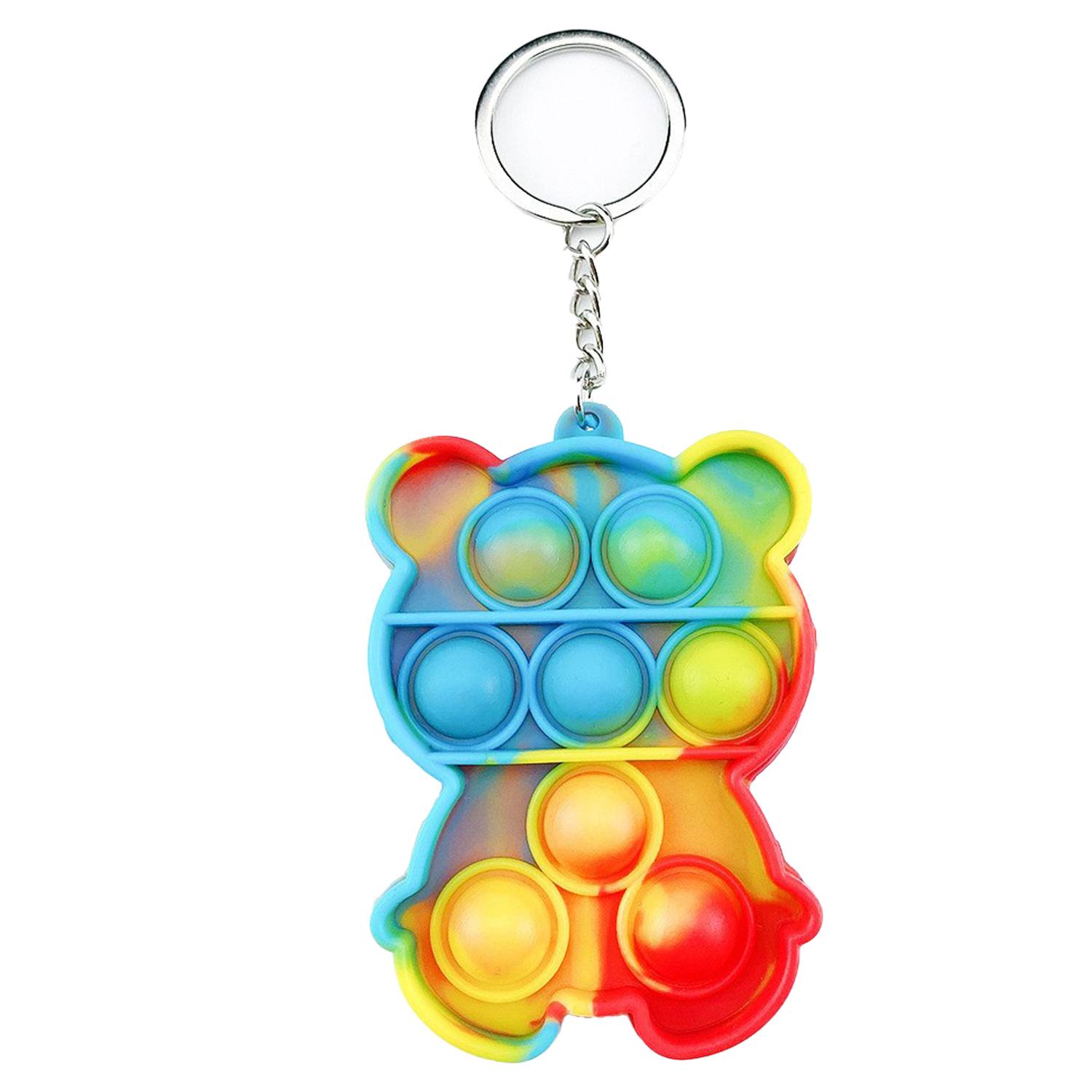 Mini Push Pop Bubble Keychain Fidget Toy 3