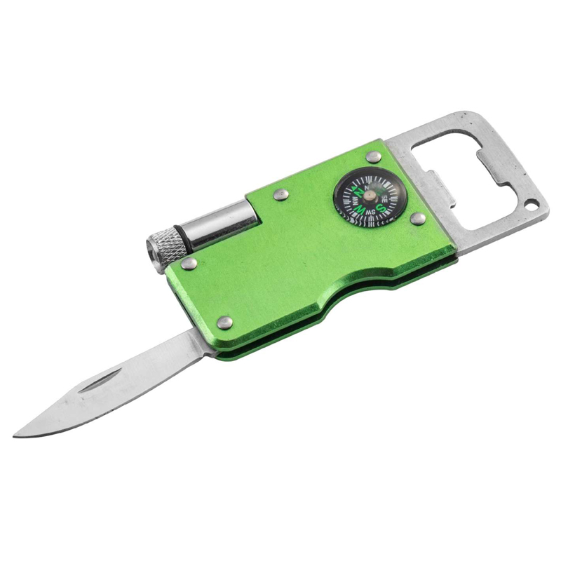 Bottle Opener Multi-tool W/LED Light And Compass 2