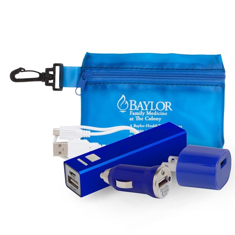 Power Tech Set in Zippered Pouch