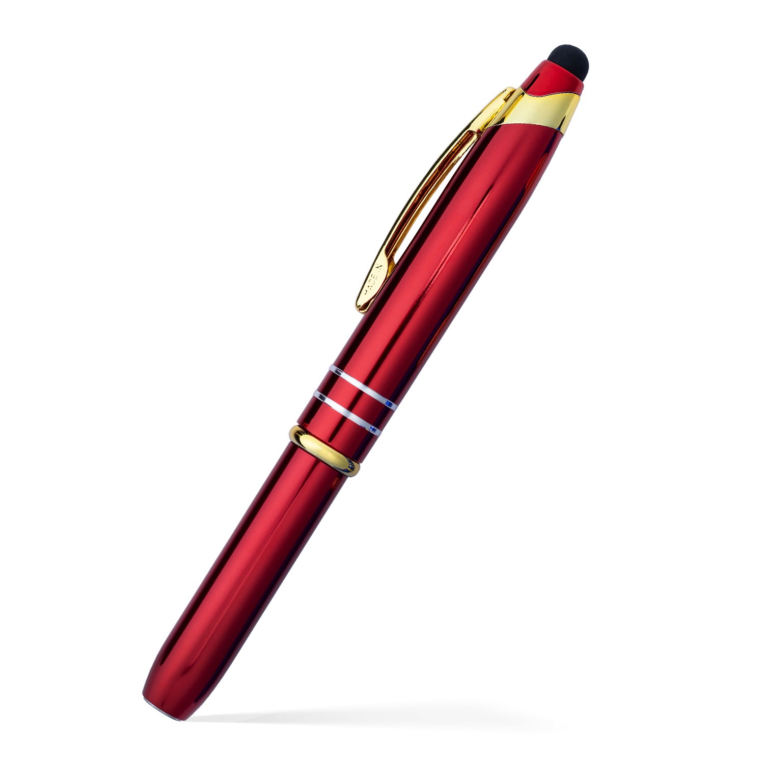 Flashight and Stylus Metal Pen 9