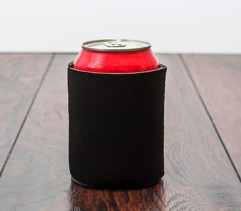 Collapsible Foam Can Cooler, 12 oz., custom koozie with logo imprint 2