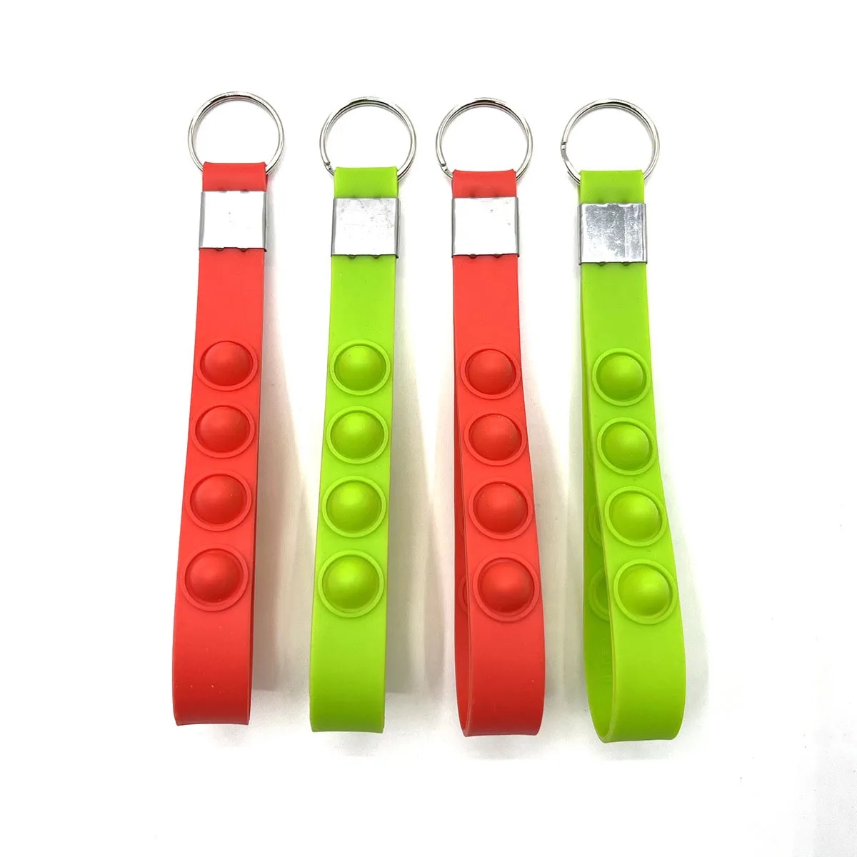 Silicone Pioneer Bubble Press Decompression Puzzle Keychain 3