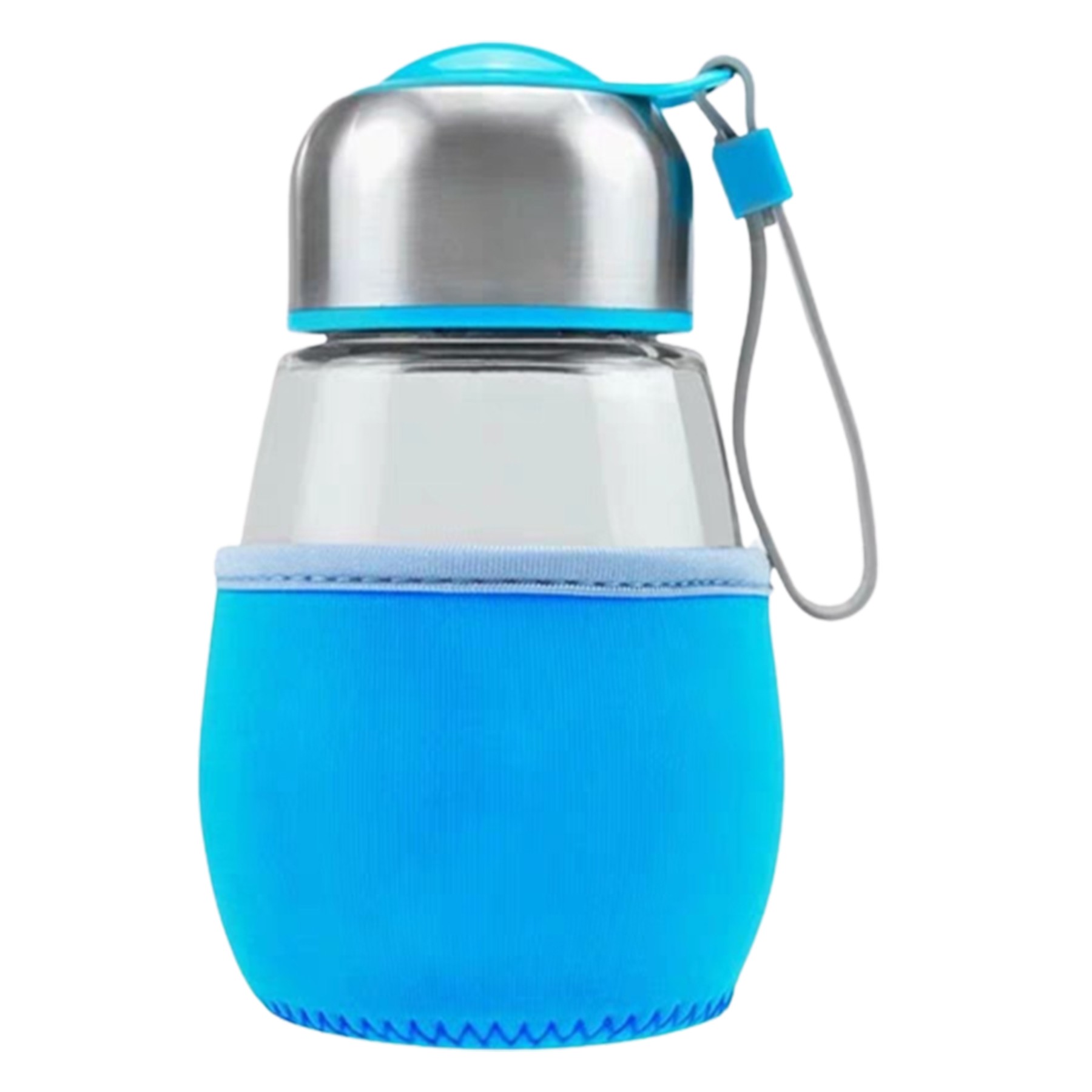 13.5 Oz. Glass Water Bottle W/ Neoprene Sleeve 5