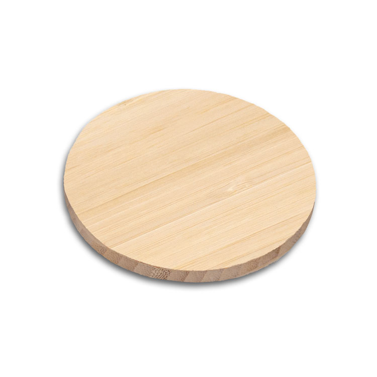 Round Bamboo Coaster 4"x 4"x 5"