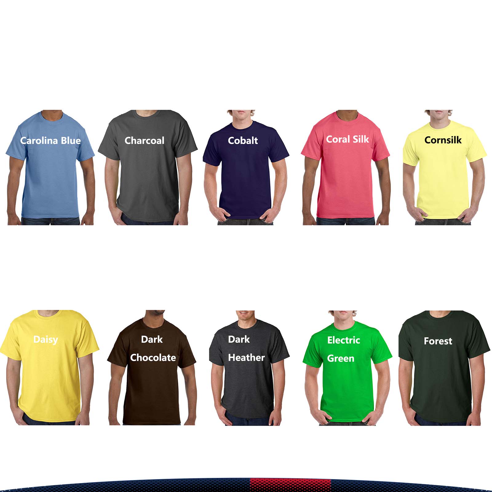Gildan® Cotton Preshrunk T-Shirts 14