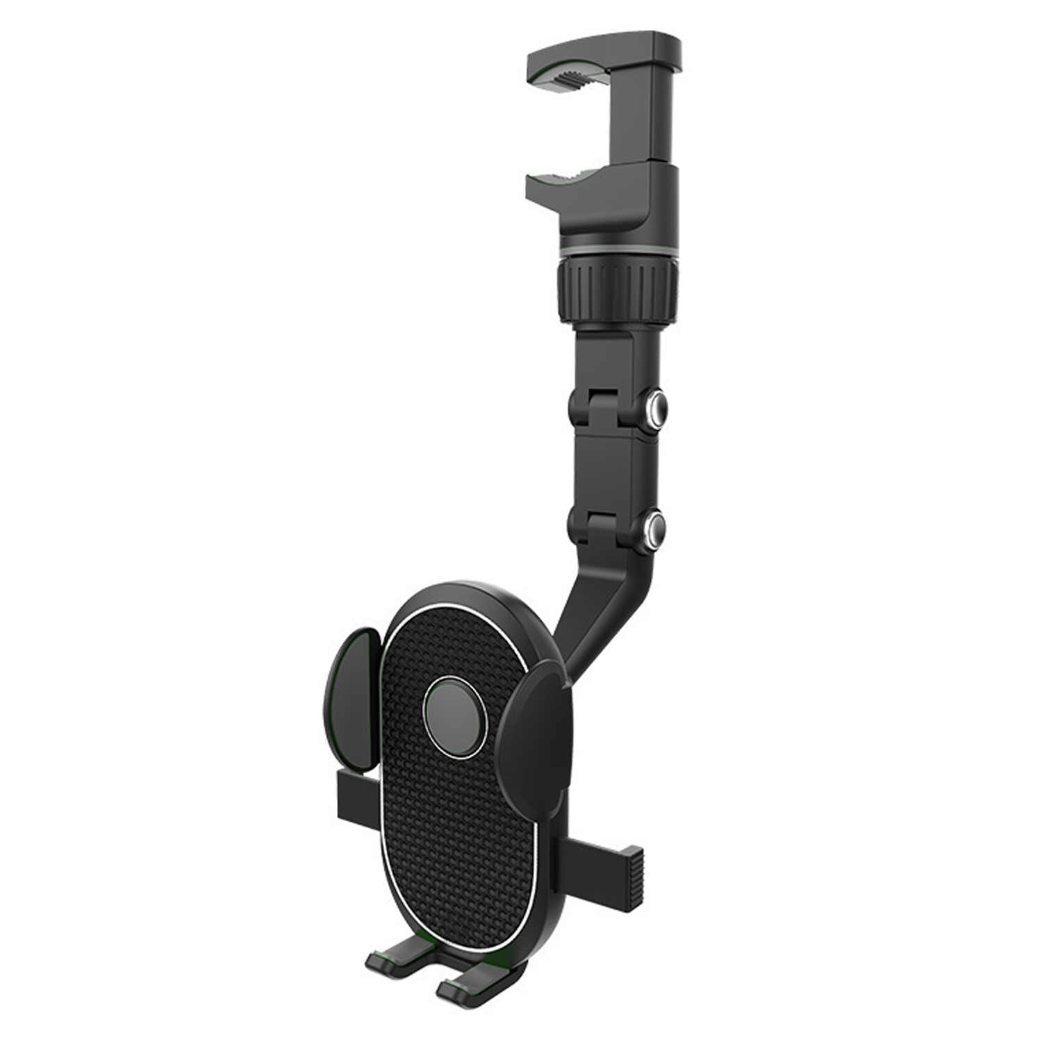 Adjustable Rearview Mirror Car Phone Mount 9