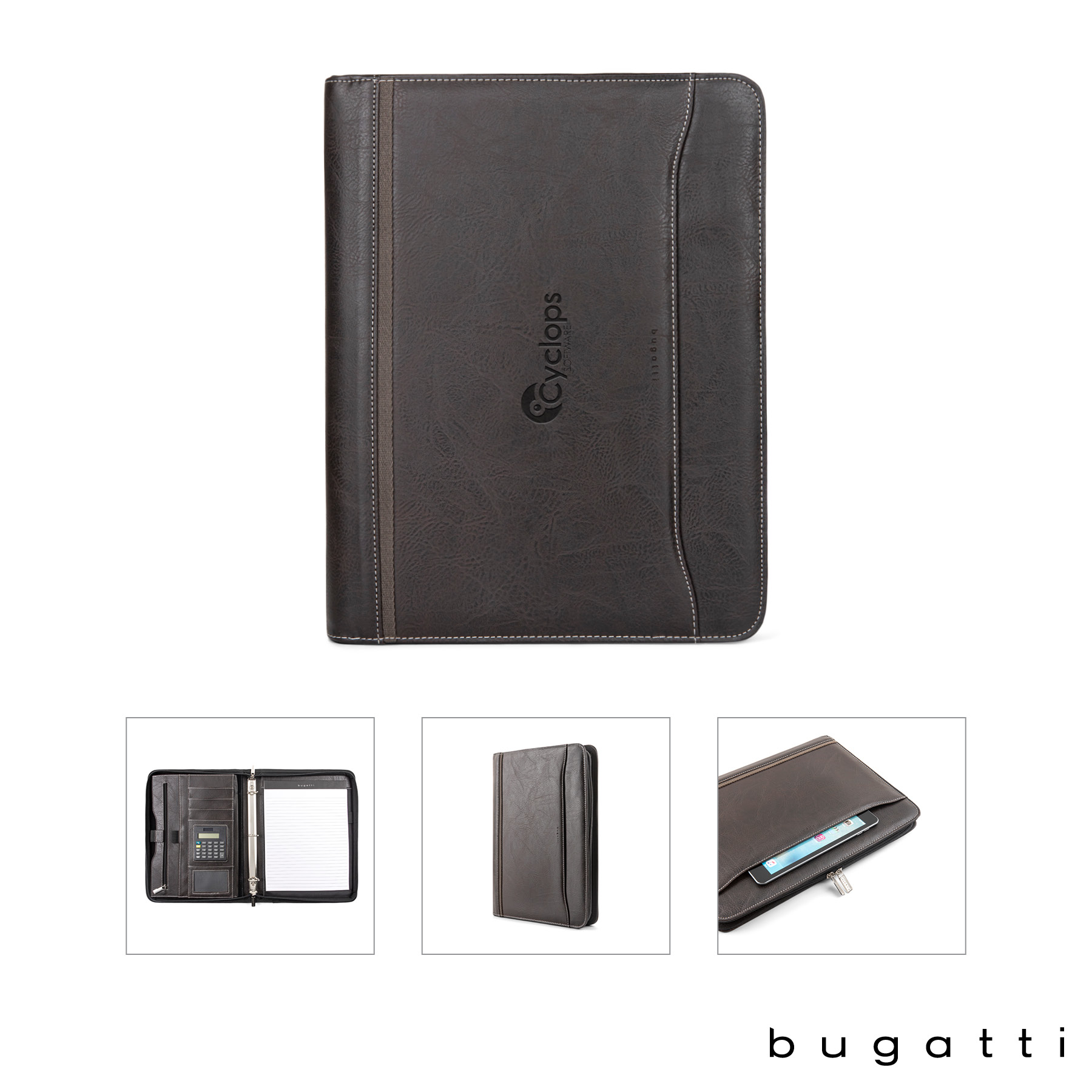 Bugatti Valentino 3-Ring Binder 3