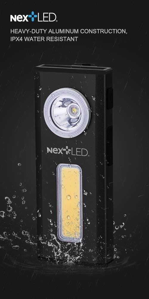 NextLED 500 Lumen Pocket Size Cordless Task Light with Power Bank & Magnetic Base 10