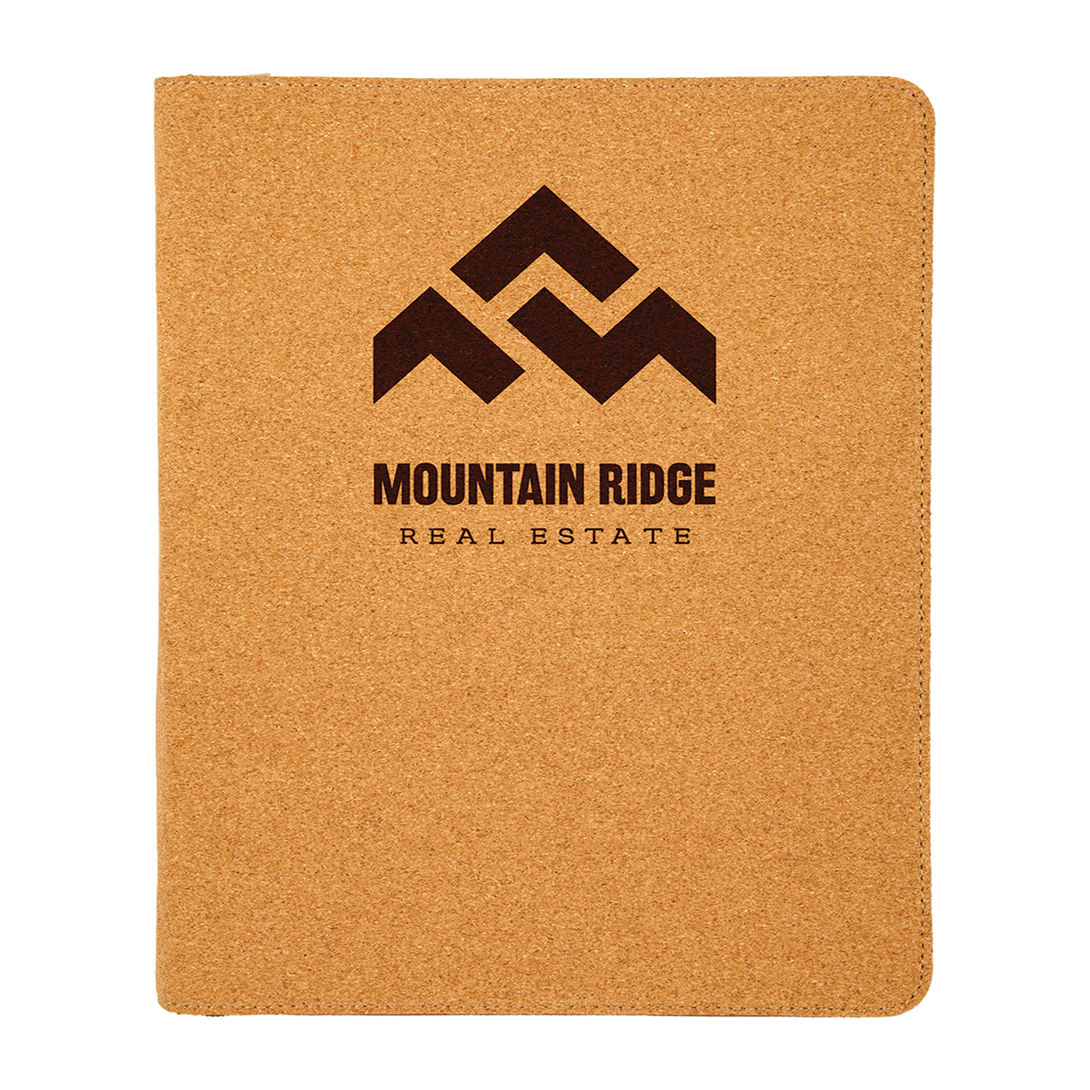 9" x 12" Agglomerated Cork Portfolio with Zipper 7