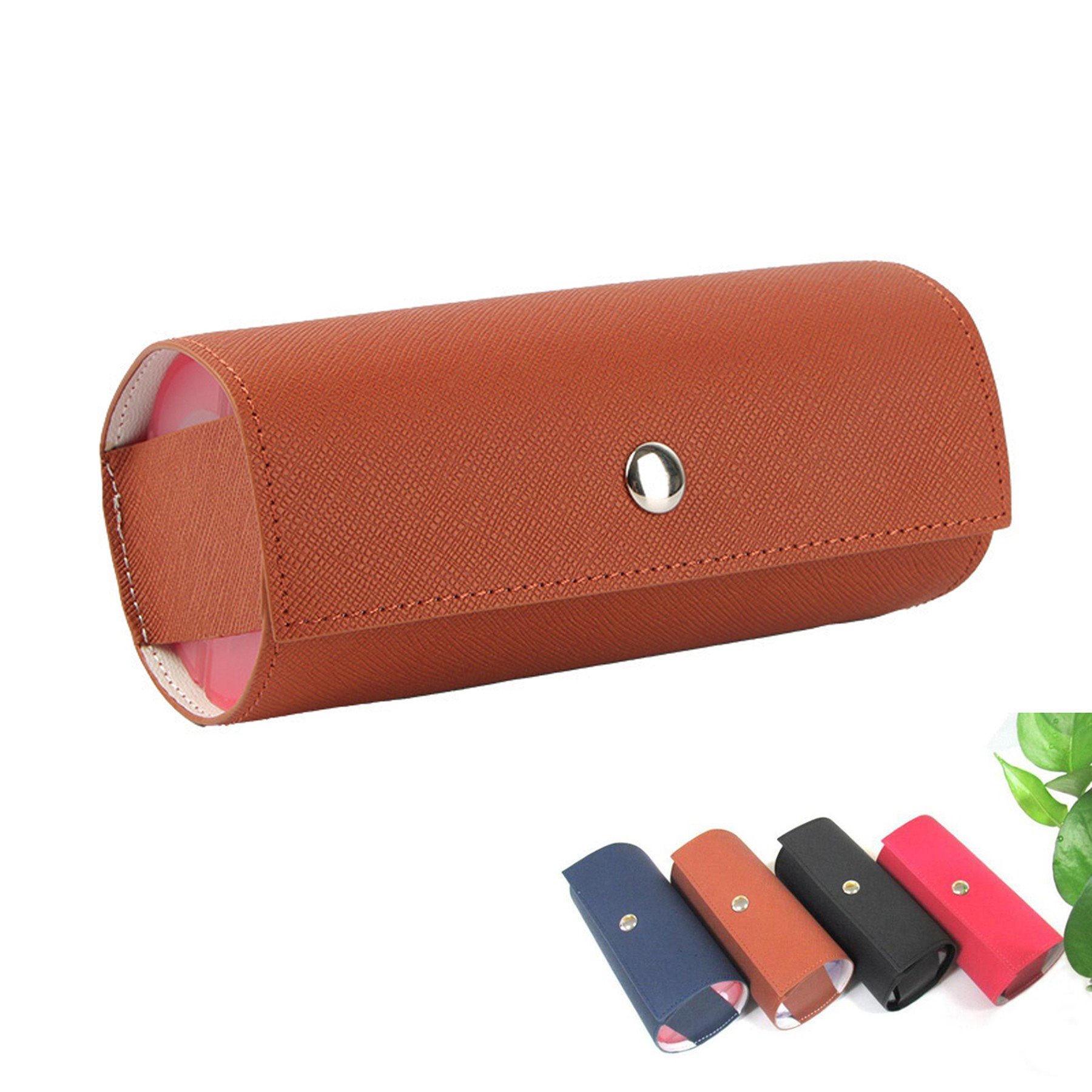 Leather 7-Day AM/PM Pill Organizer 1