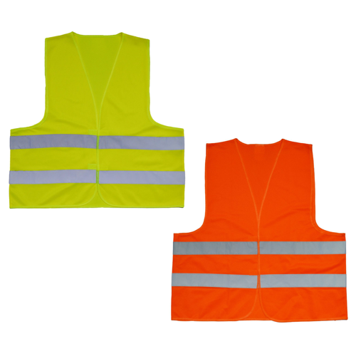 VISIPRO Unisex Hook & Loop Reflective Safety Vest with Bands 1