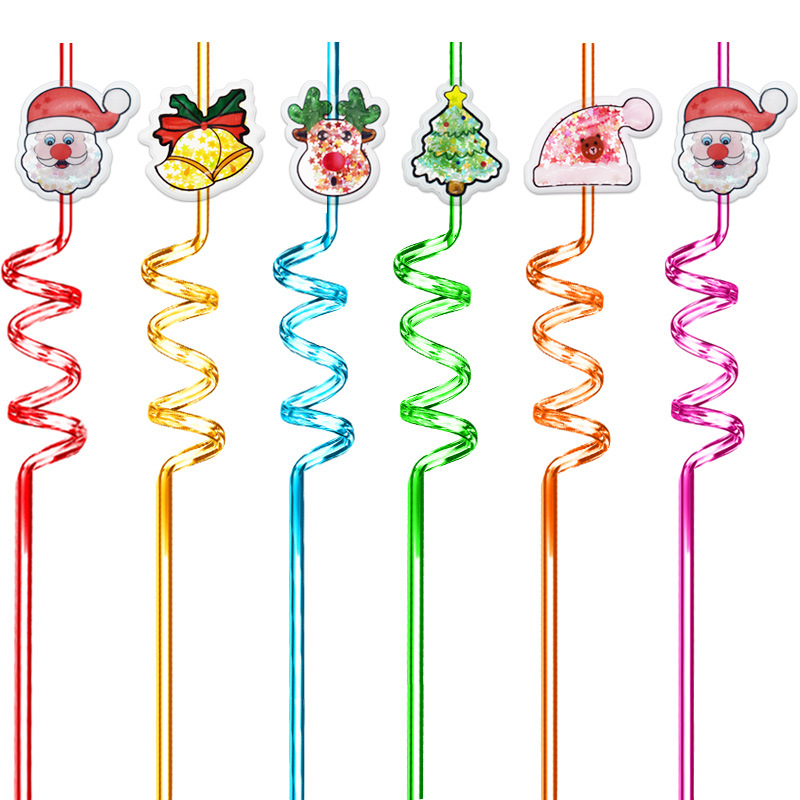 Reusable Christmas Straw 1