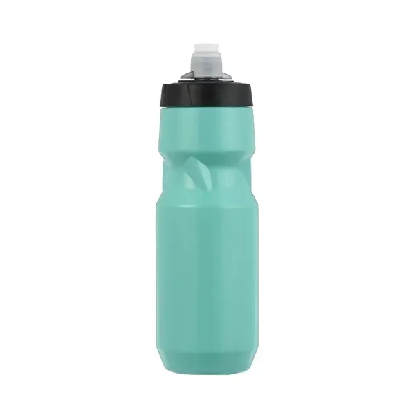 24 oz Sports Water Bottle with Squeeze Design and Cover 8