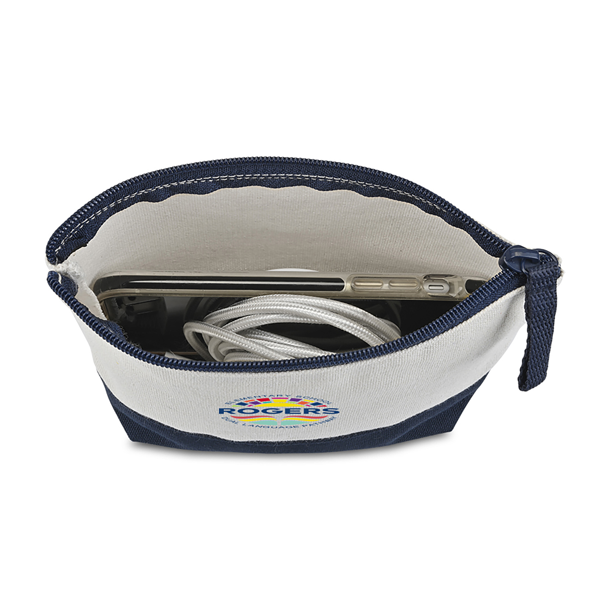 Canvas Zippered Pouch 27