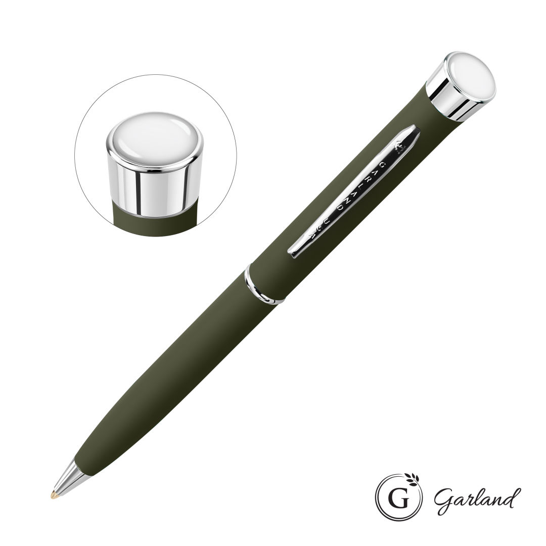 Garland® Freedom Custom Ballpoint Pen - Chrome Accent 13