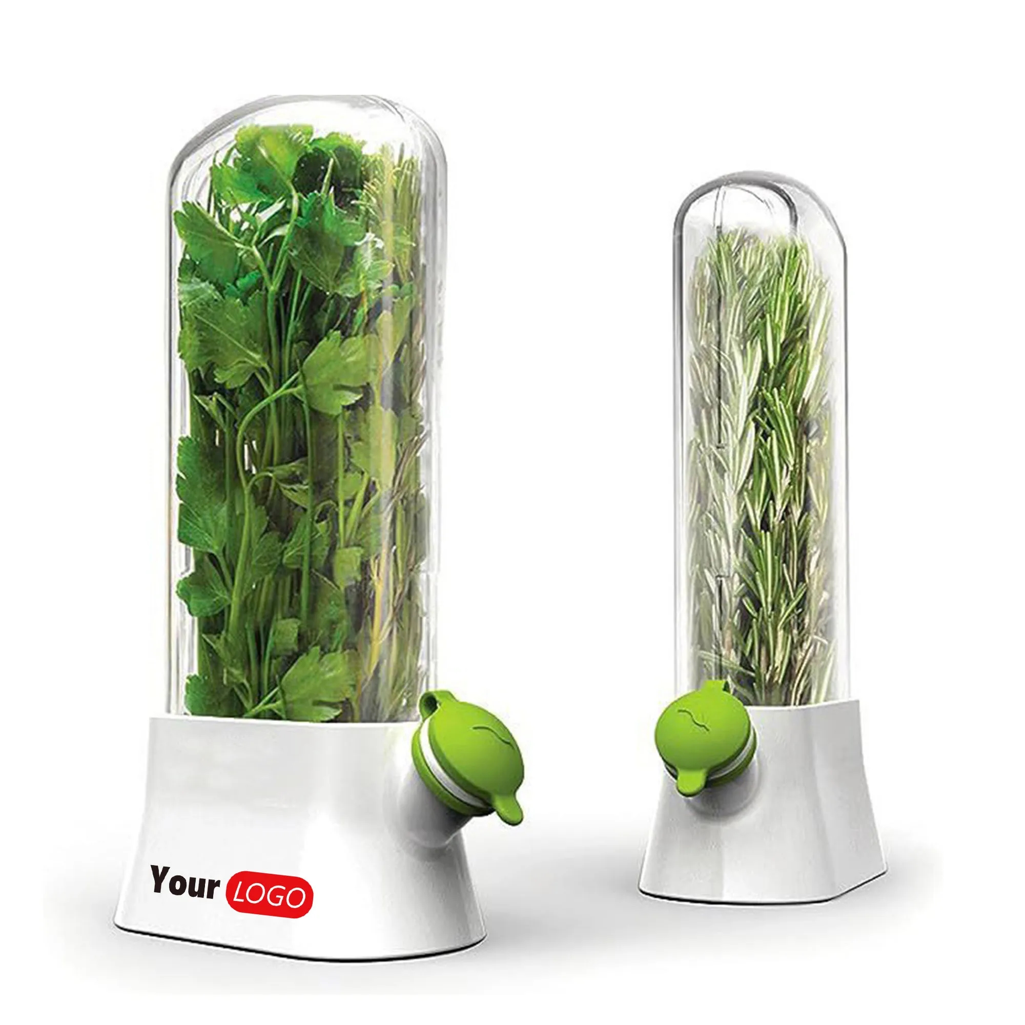 Acrylic Herb Storage Container for Refrigerator