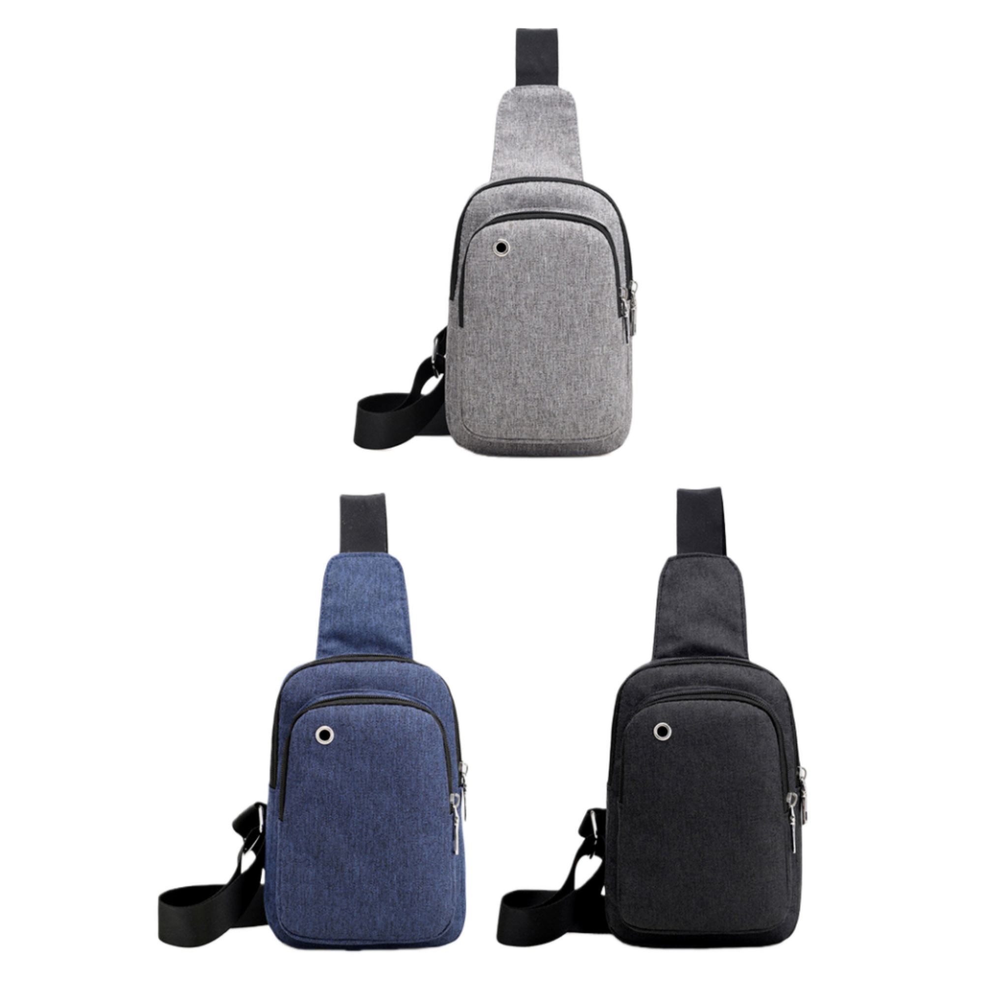 Anywhere Crossbody Sling Backpack with Heaphone Hole 8