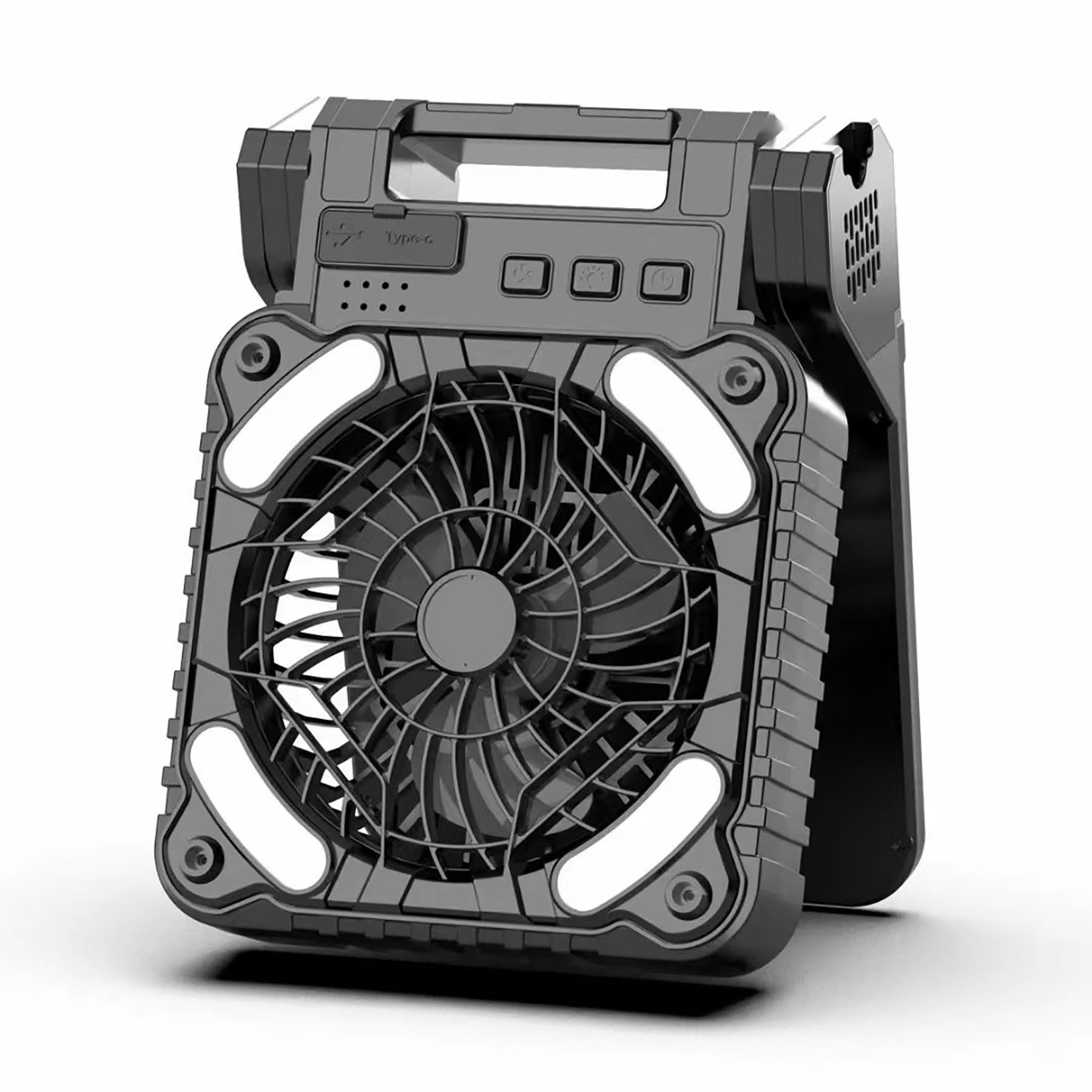 Solar Camping Fan 1
