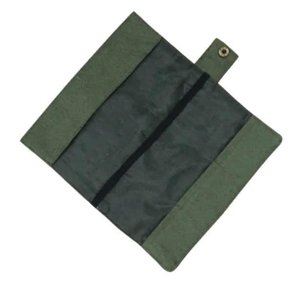 Bamboo Eco Travel Utensil Set with Roll-Up Pouch 8