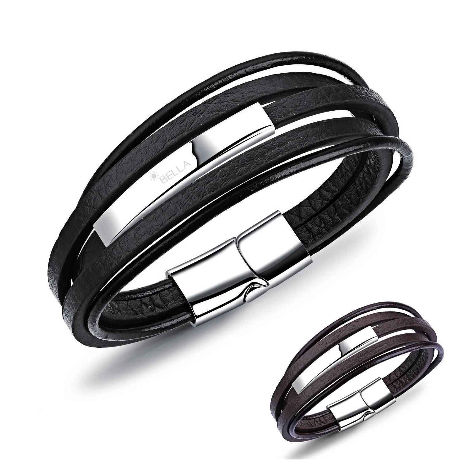 PU multi-layer fashion creative bracelet