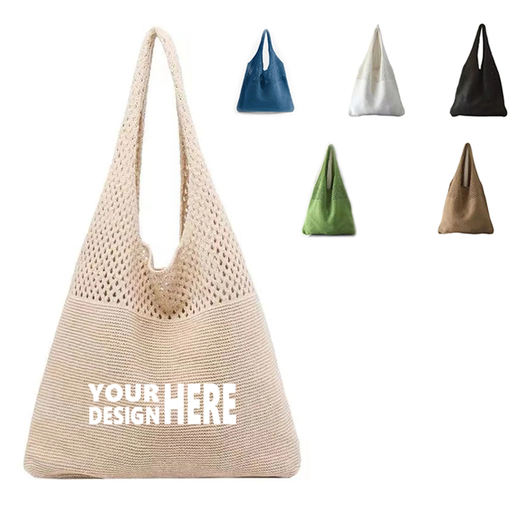 Crochet Mesh Tote Bag