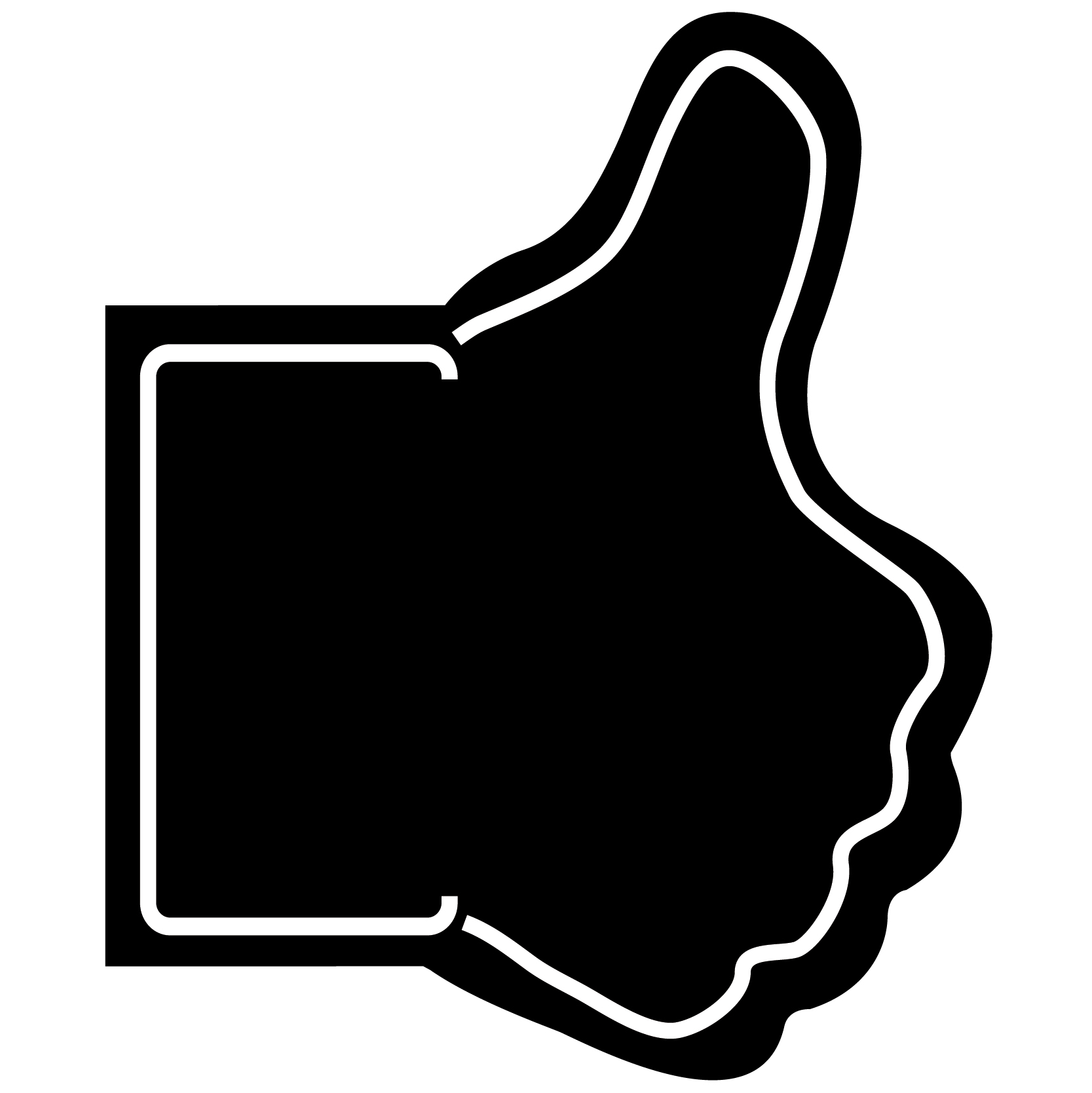 Facebook Foam Hand Mitt 21