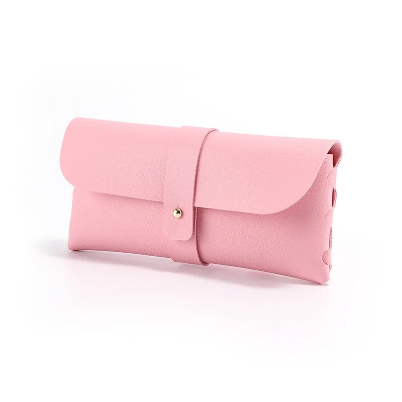 PVC Soft Leather Waterproof Glasses Case Bag Organizer Box 9