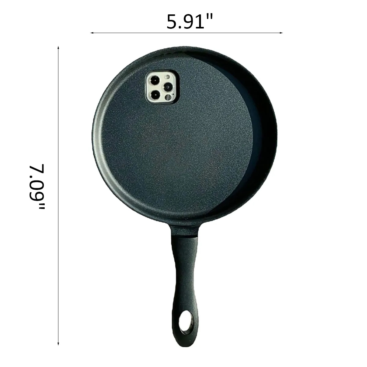 Funny Creative Fashion Trend Frying Pan Phone Case 3