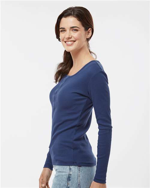 Women's Harper Long Sleeve Henley - BW2402 68