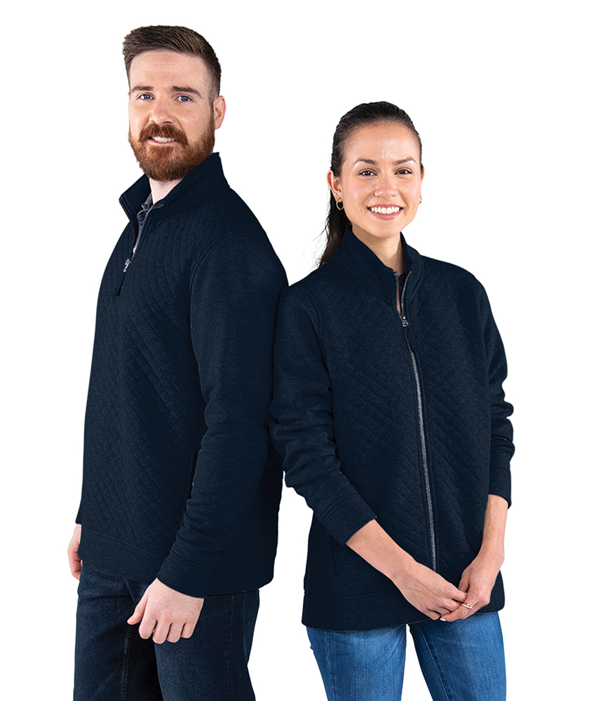 Men's Franconia Quilted Pullover, custom hoodie or sweatshirt with logo imprint 32