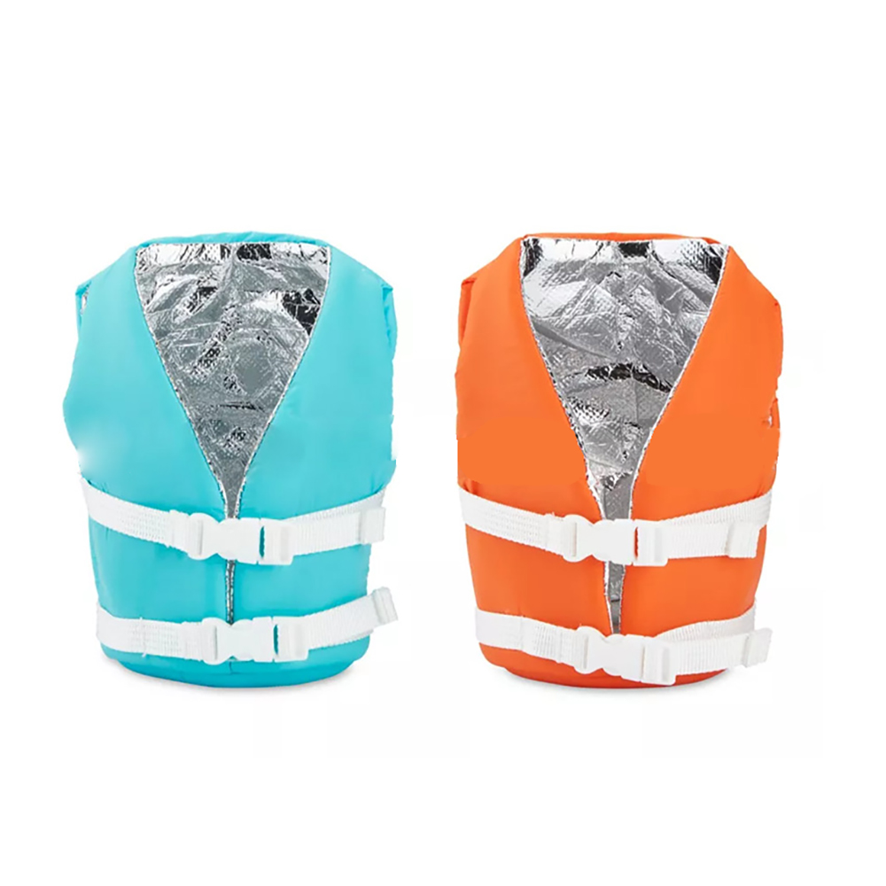 Zippered Puffy Jacket Without Sleeve Can Coolie 3