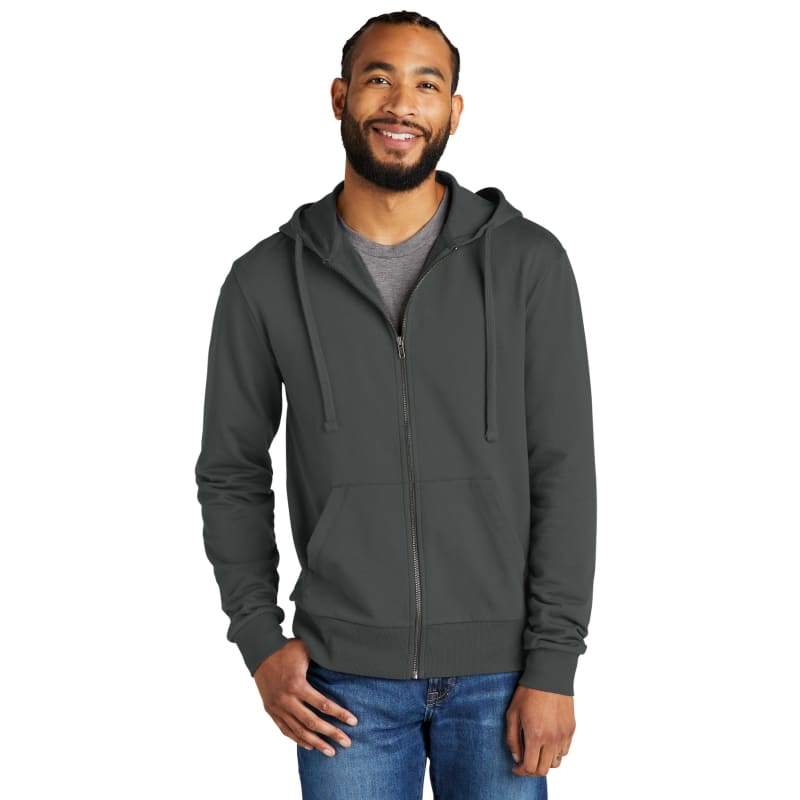 AllMade Unisex Organic French Terry Full-Zip Hoodie 15