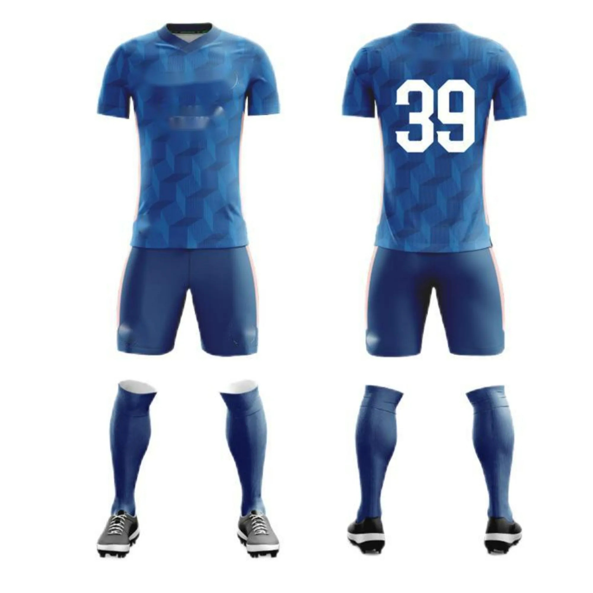 Custom A Set Of Football Uniform 3