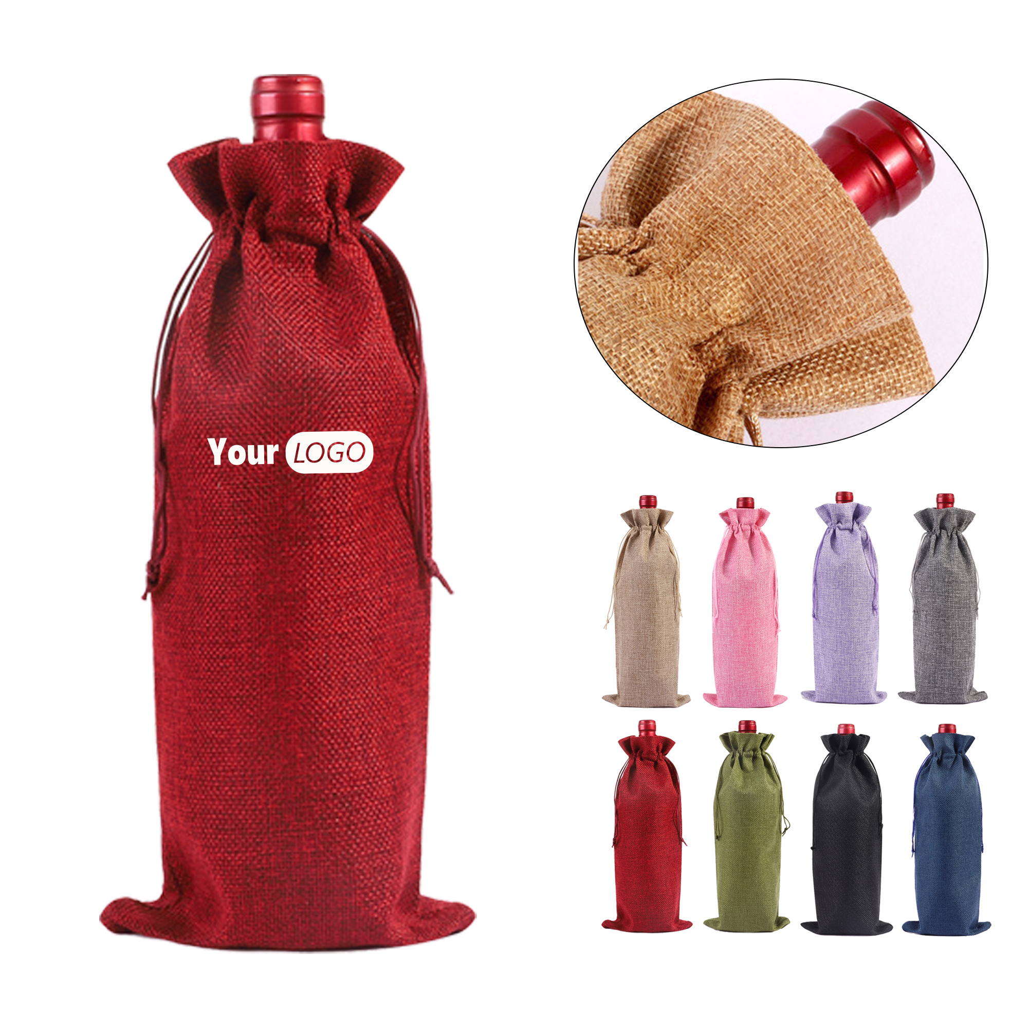 Polyester Wine Gift Bag 6