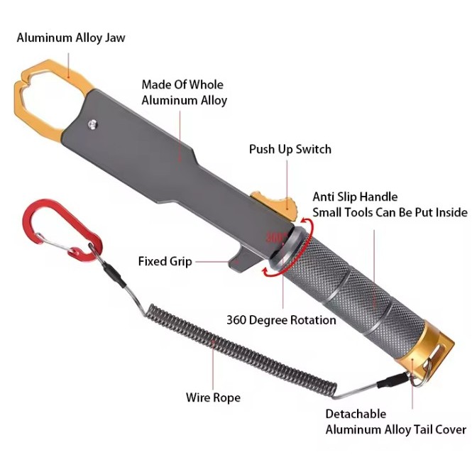 Aluminum Fish Mouth Grip 2