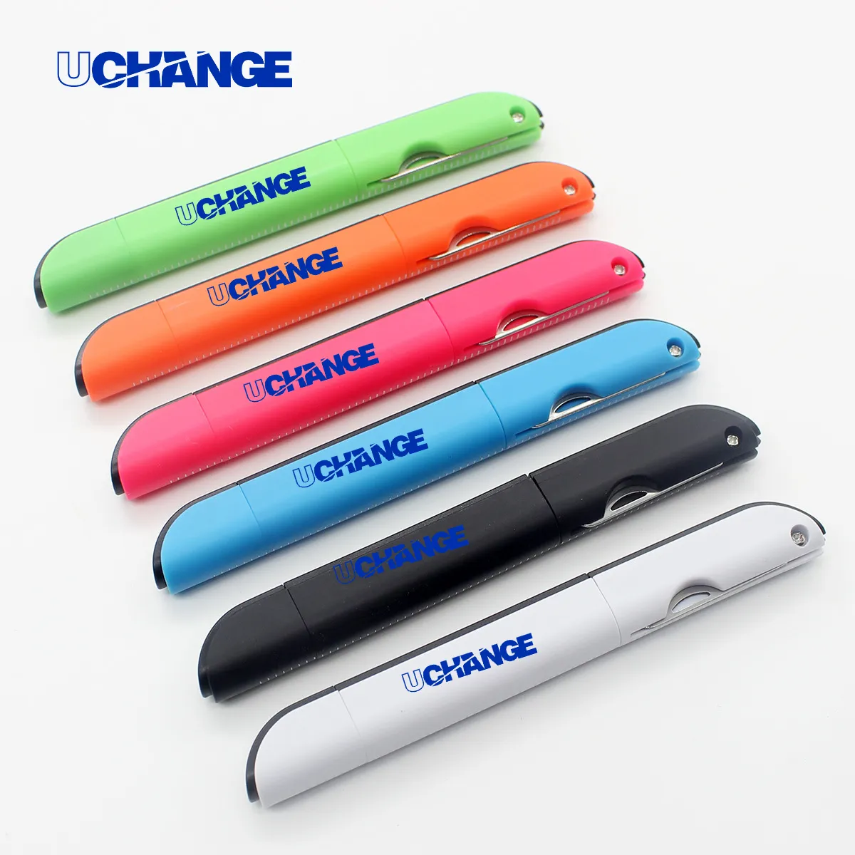 Multi-Function Ballpoint Pen With Scissors & Ruler 3