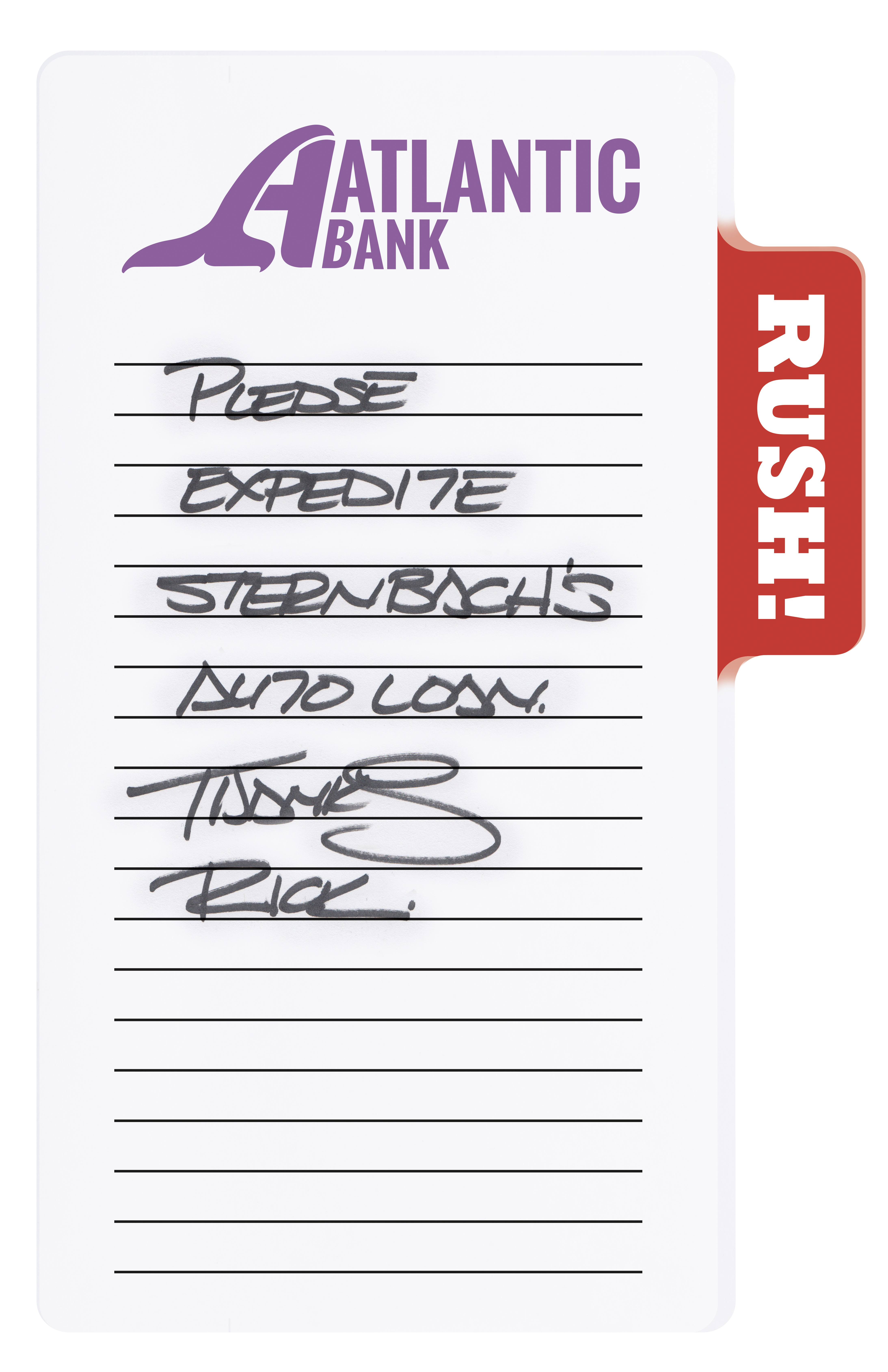 Souvenir® Sticky Note™ Memo Tabs™ Pad, 25 sheet