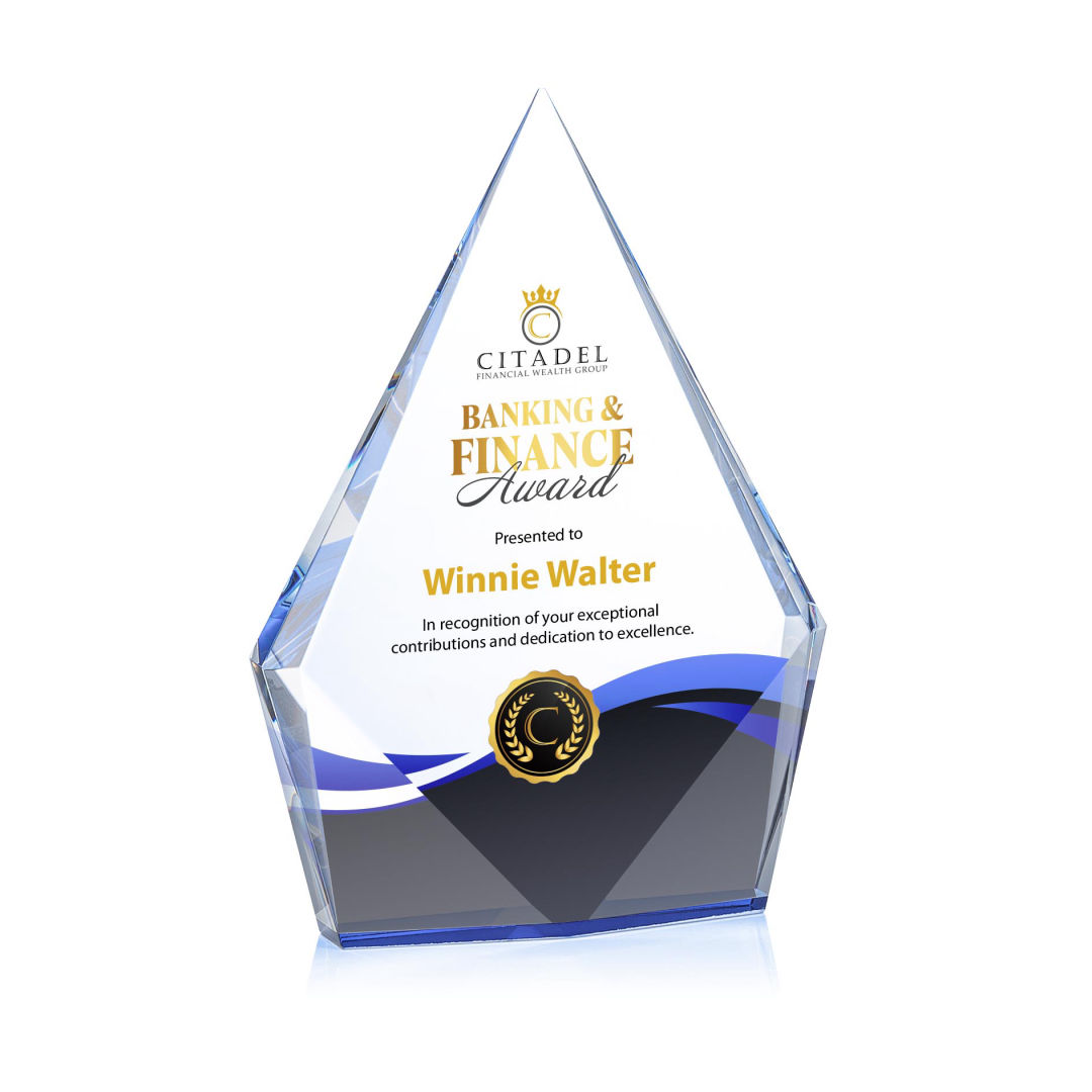 Shelton VividPrint™ Award - Blue 8