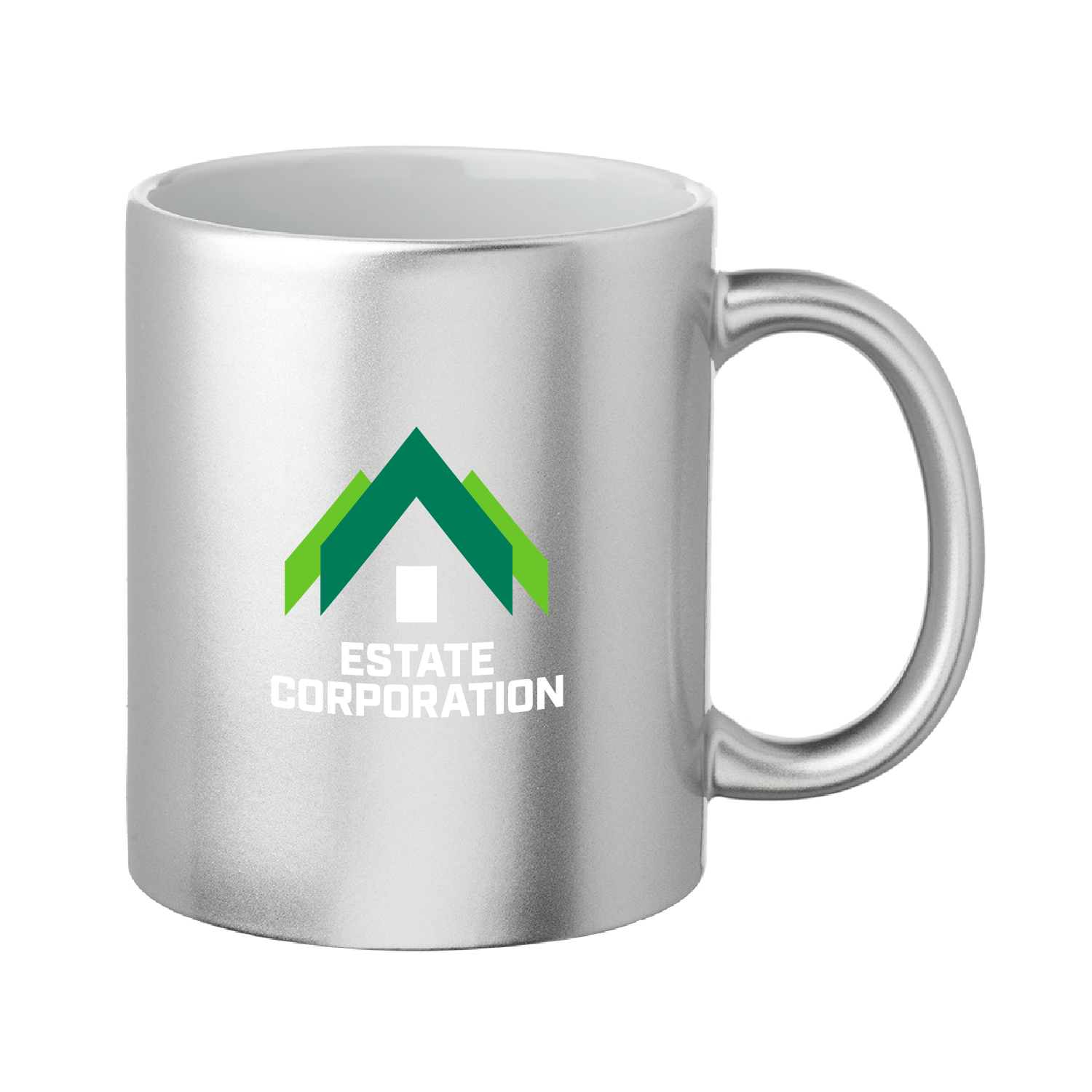11 oz. Metallic Custom Mug (Full Color Imprint) 8
