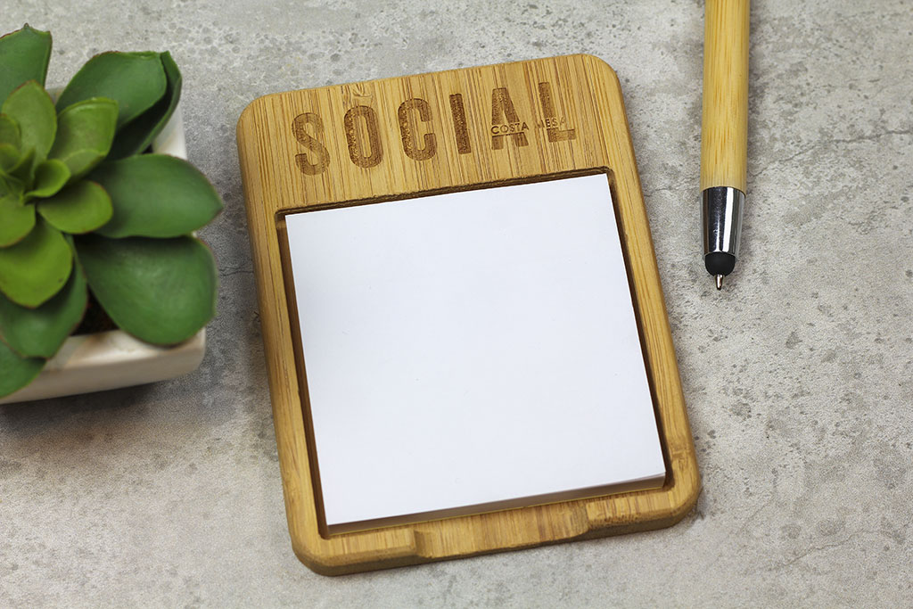 Wood Sticky Note Holders