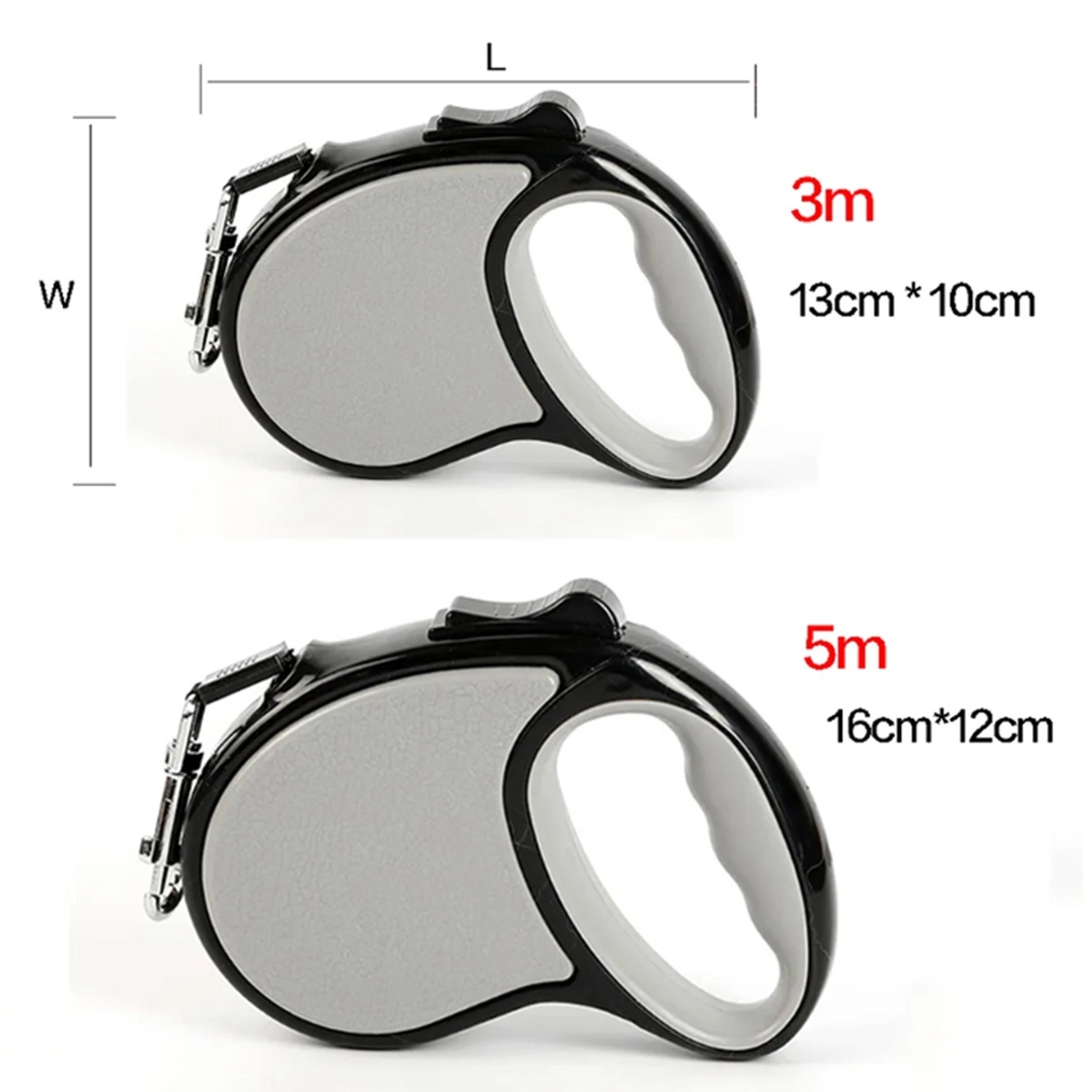 3M 5M Portable Automatic Retractable Retractor Dog Leash 5