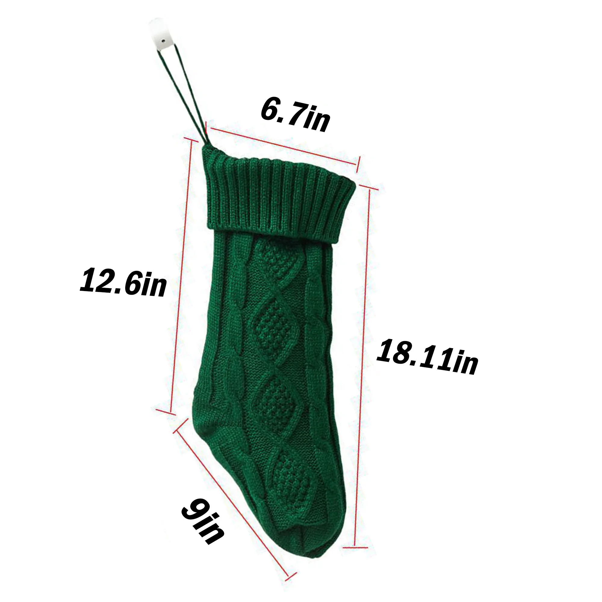 Customized Christmas Pendant Sock Gift 2