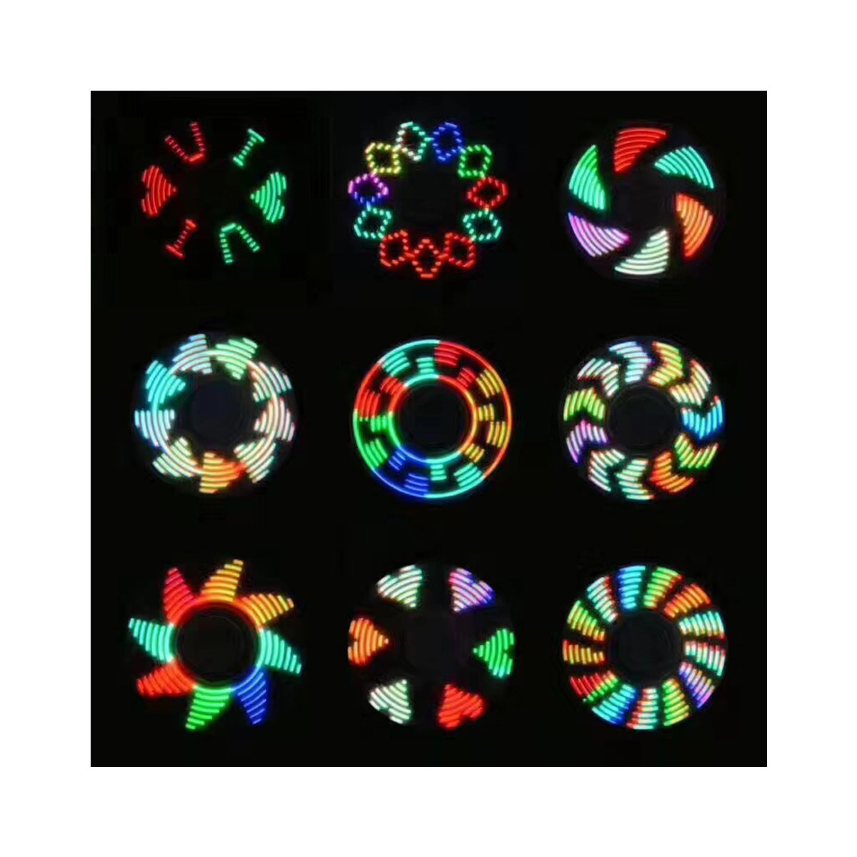 Metal Fidget LED UP Spinner 3