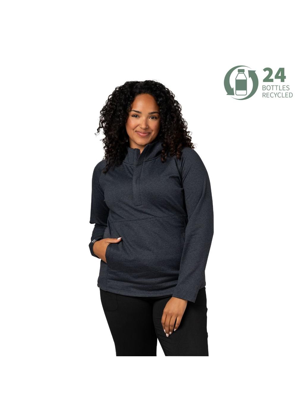 Storm Creek Women's Sidekick Super Soft Midweight Hooded Half Zip 17