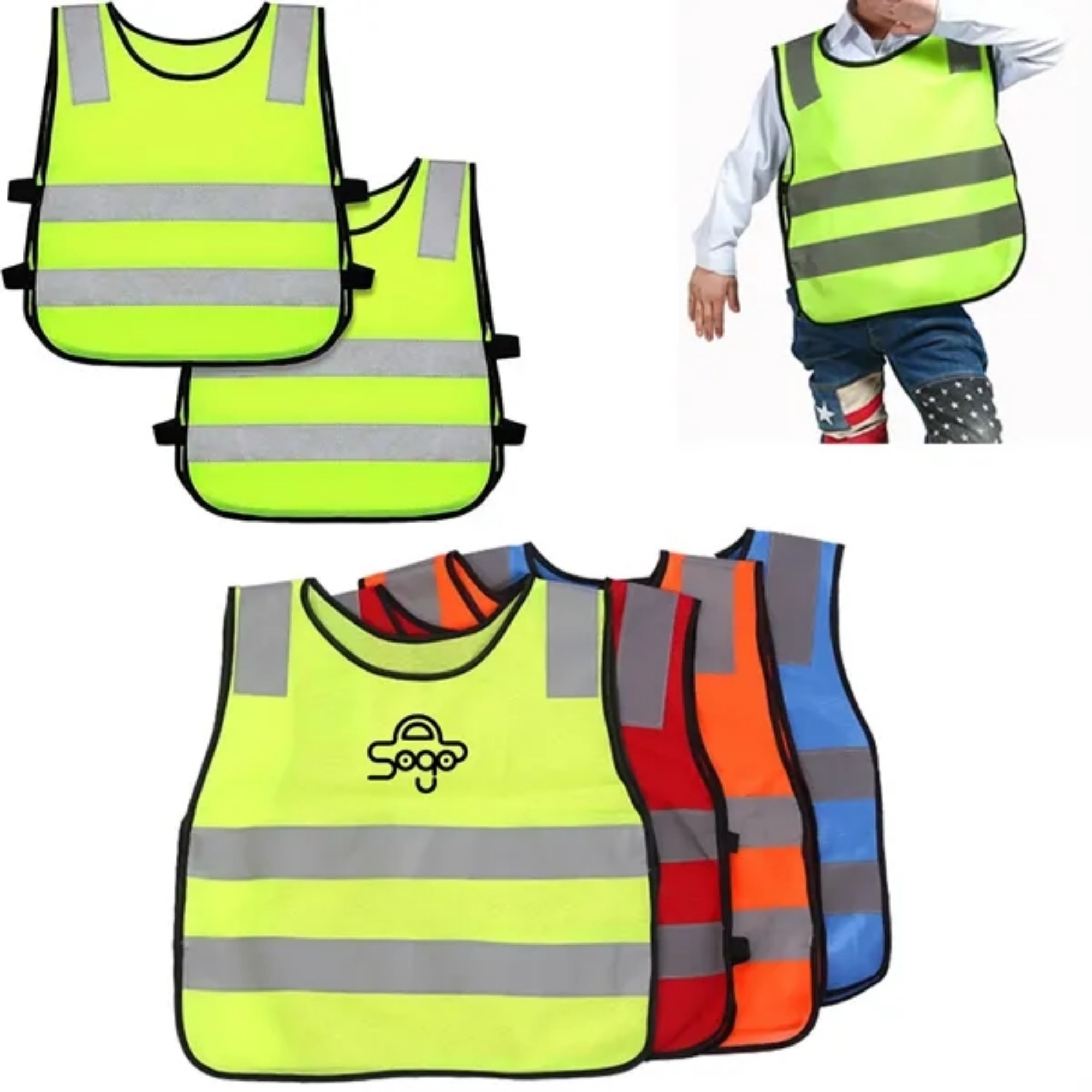 SafeShine High Visibility Vest for Children 2