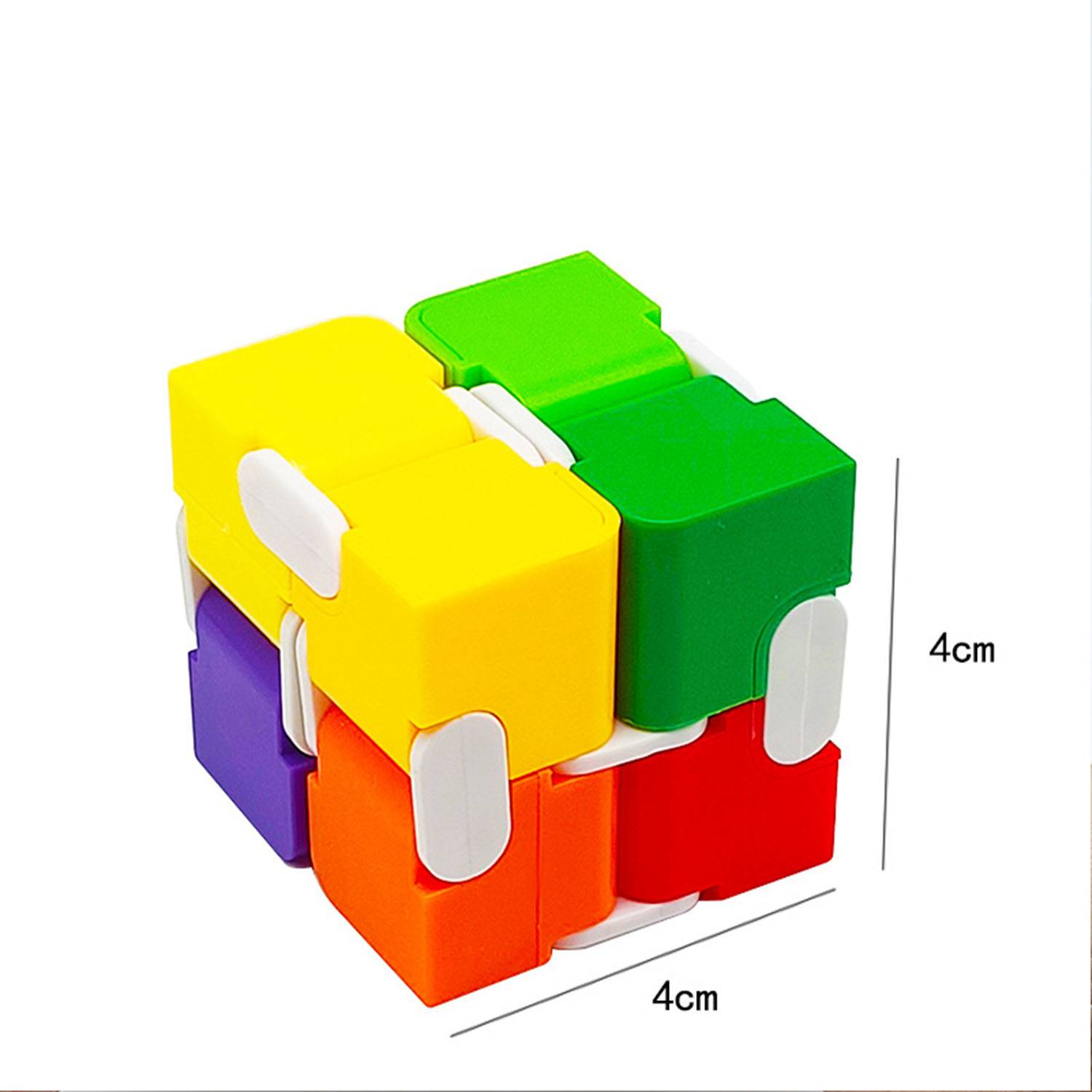 Rainbow Magic Puzzle Flip Cube Finger Fidget Toy 3